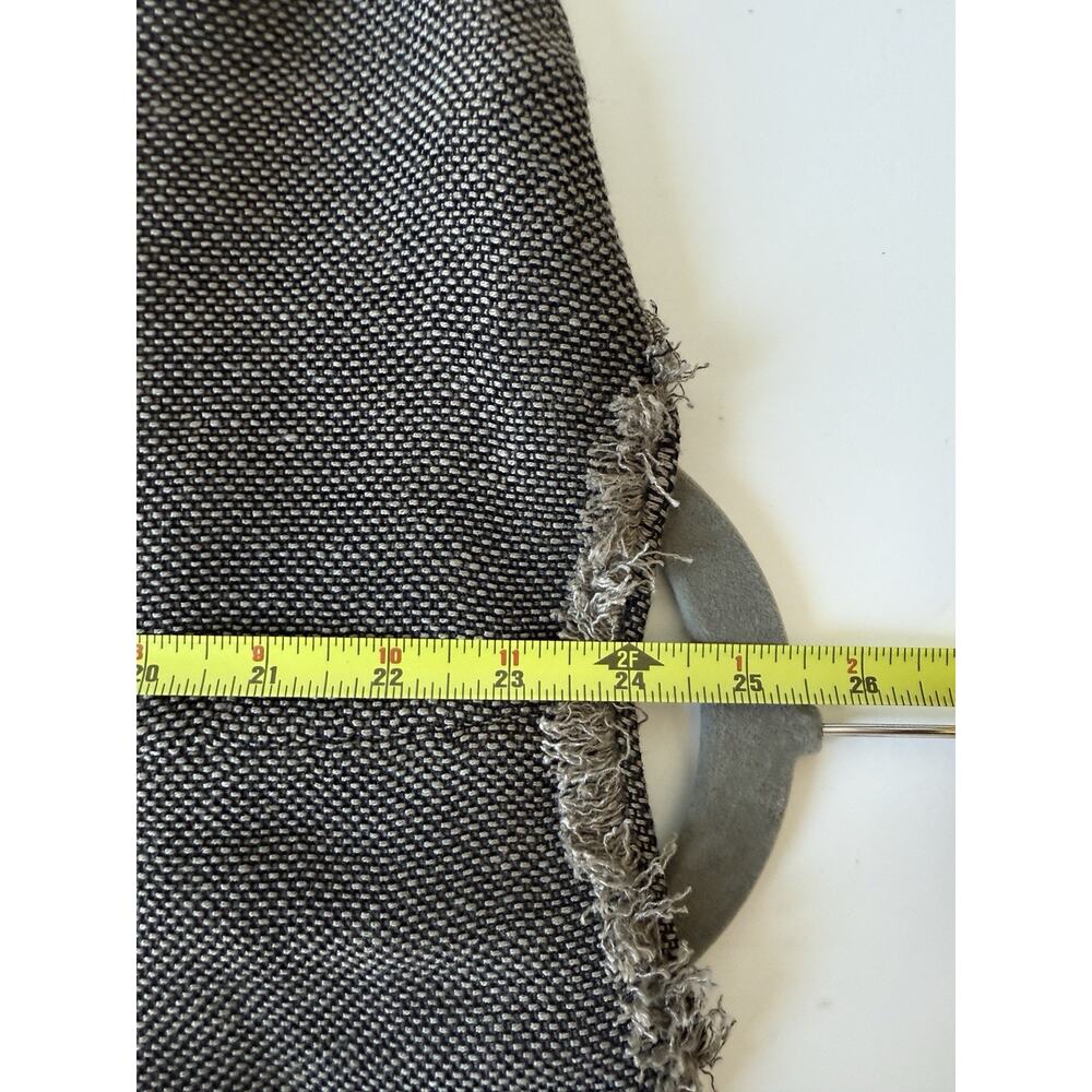 Carlisle Collection Blazer Jacket Size 10 Linen Blend Brown Full Zip - Picture 8 of 8